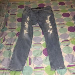 Hollister distressed jeans